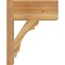 Ekena Millwork Olympic Block Rough Sawn Outlooker, Western Red Cedar, 8"W x 16"D x 20"H OUT08X16X20OLY05RWR - alternate 4